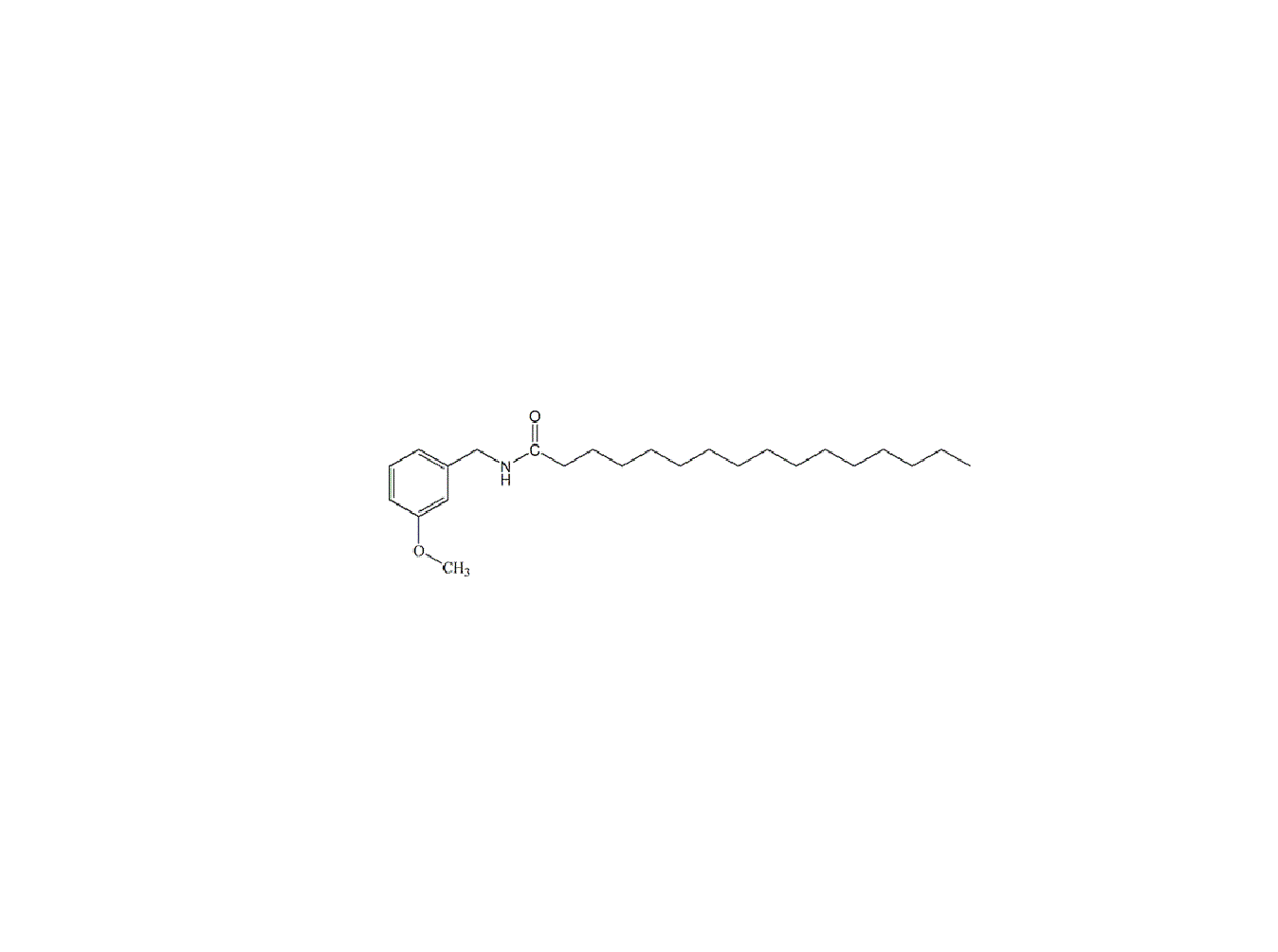 N-（3-甲氧基芐基）十六碳酰胺|847361-96-0 