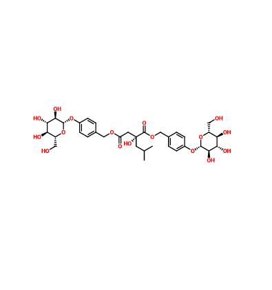 1,4-二[4-(葡萄糖氧)芐基]-2-異丁基蘋果酸酯分析對照品 58139-23-4
